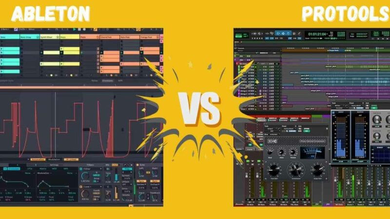 Ableton vs Pro Tools : Le comparatif (2025)