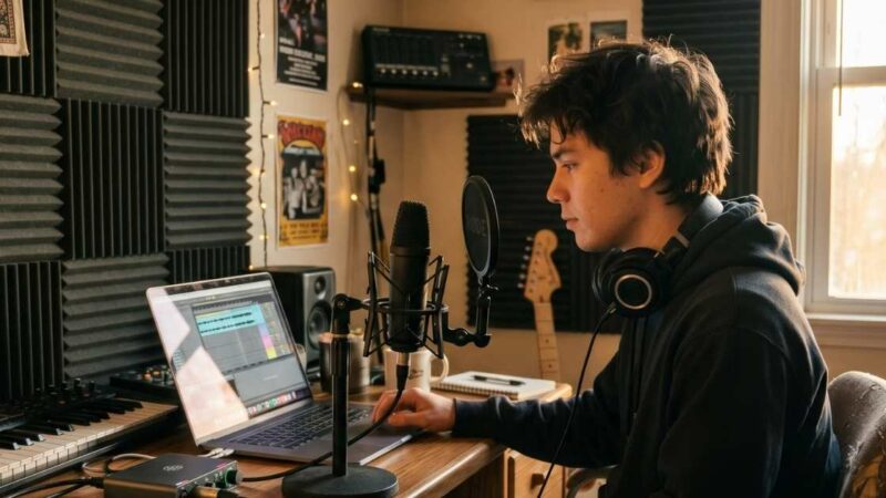 Comment enregistrer une musique chez soi en 2026 : guide complet