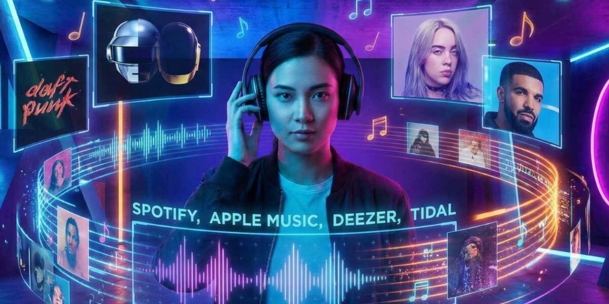 Les 5 meilleures Plateformes de Streaming musical