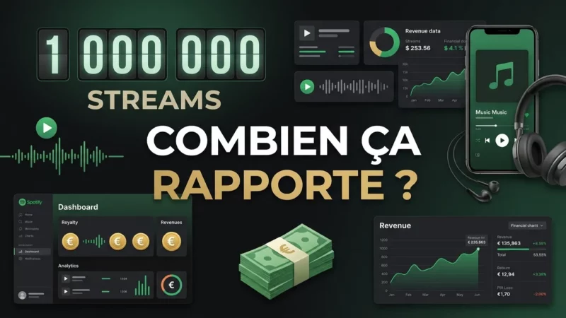 1 Million de Streams Spotify : Combien Ça Rapporte en 2026 ?