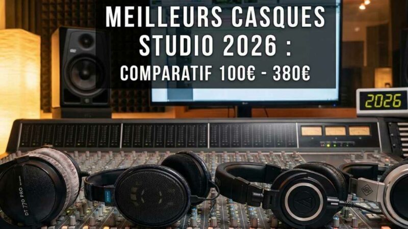 Meilleurs Casques Studio 2026 : Comparatif de 100€ à 380€