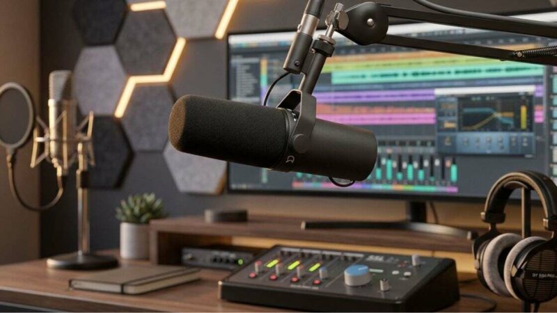 Meilleur micro pour enregistrer sa voix : comparatif home studio 2026