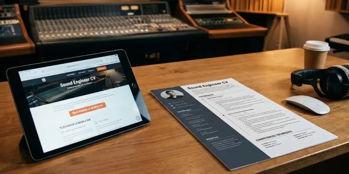 Exemple CV Ingénieur du Son [PDF Gratuit]