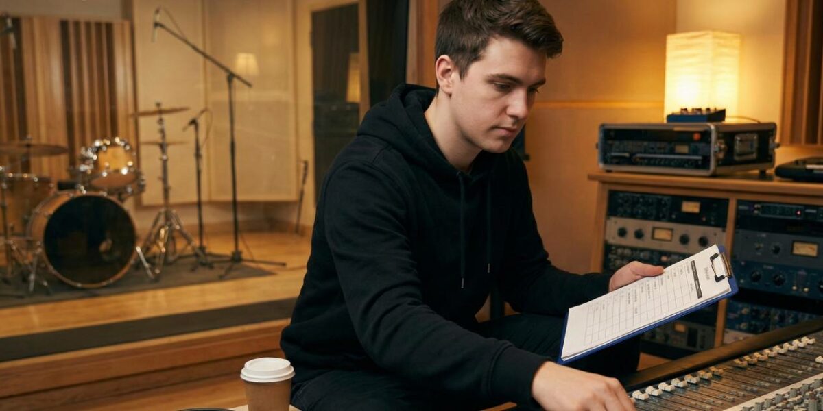 Travailler en studio d’enregistrement [Guide préparatoire]