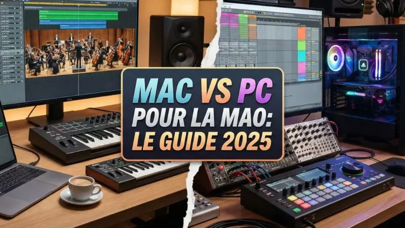 Choisir son ordinateur pour la MAO en 2025 : Le guide complet