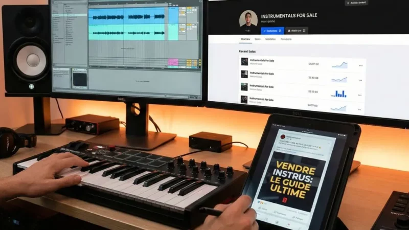 Comment vendre ses instrus en ligne : Le guide ultime 2025