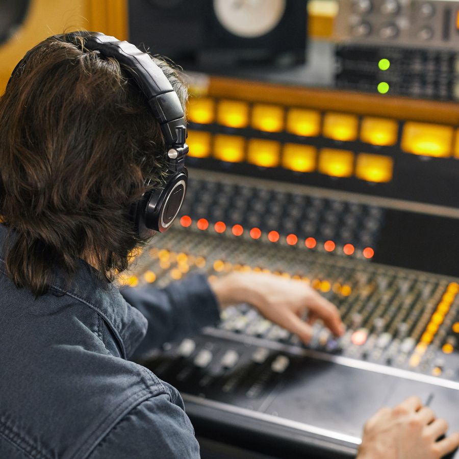 Studio d'enregistrement professionnel